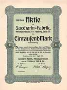 Saccharin-Fabrik AG vorm. Fahlberg, List & Co.