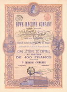 La Howe Machine Co. S.A.