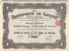 Les Transports de Savone S.A.