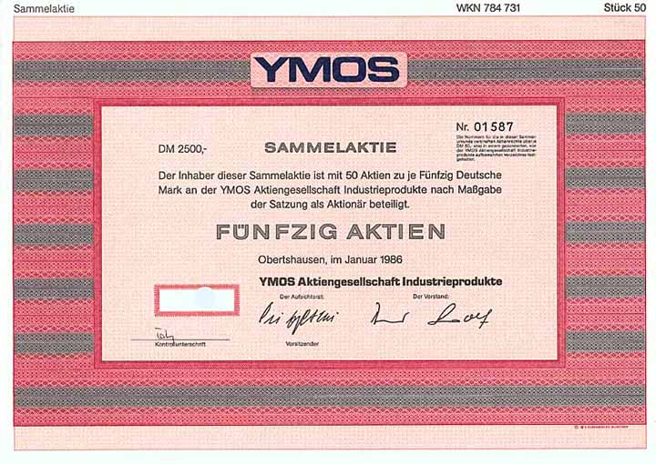 YMOS AG Industrieprodukte