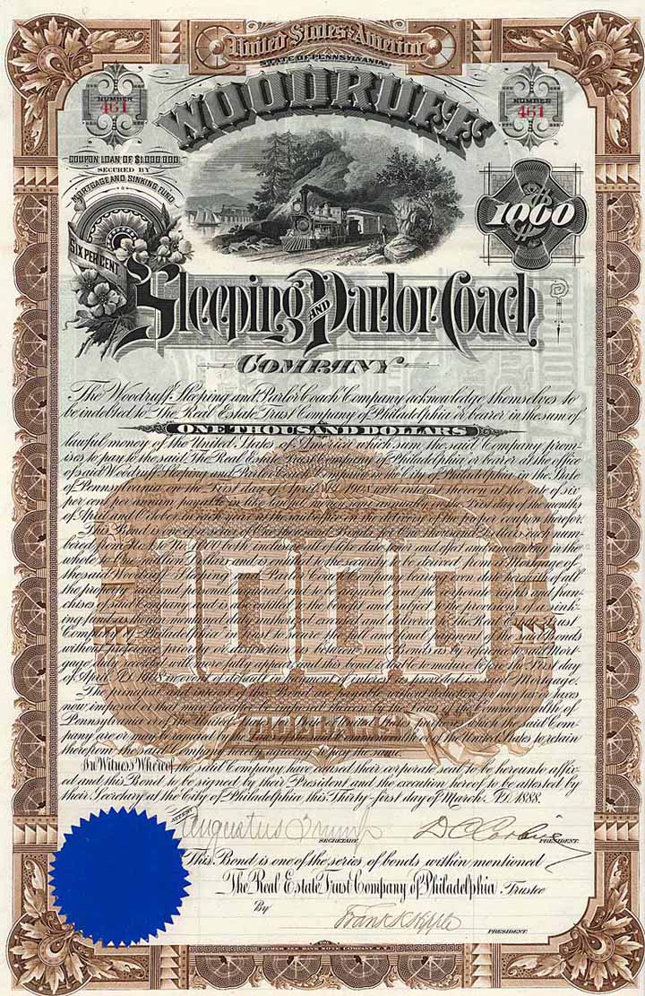 Woodruff Sleeping and Parlor Coach Co.