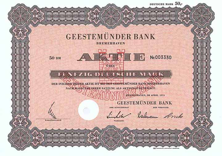 Geestemünder Bank