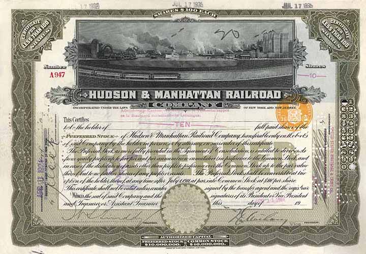 Hudson & Manhattan Railroad