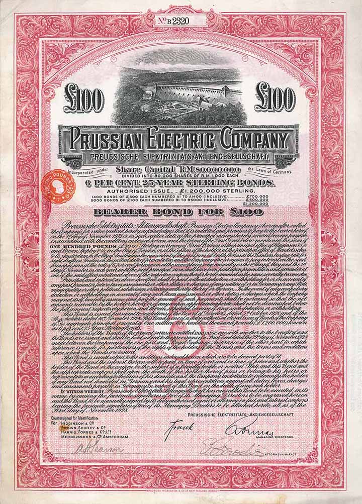 Preussische Elektrizitäts-AG (Prussian Electric Company)