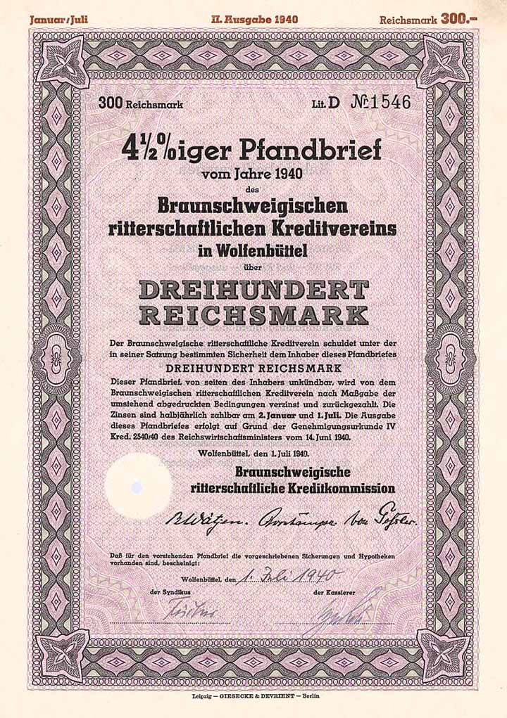 Braunschweigischer ritterschaftlicher Kreditverein