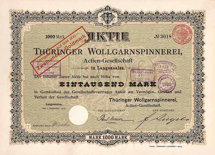 Thüringer Wollgarnspinnerei AG