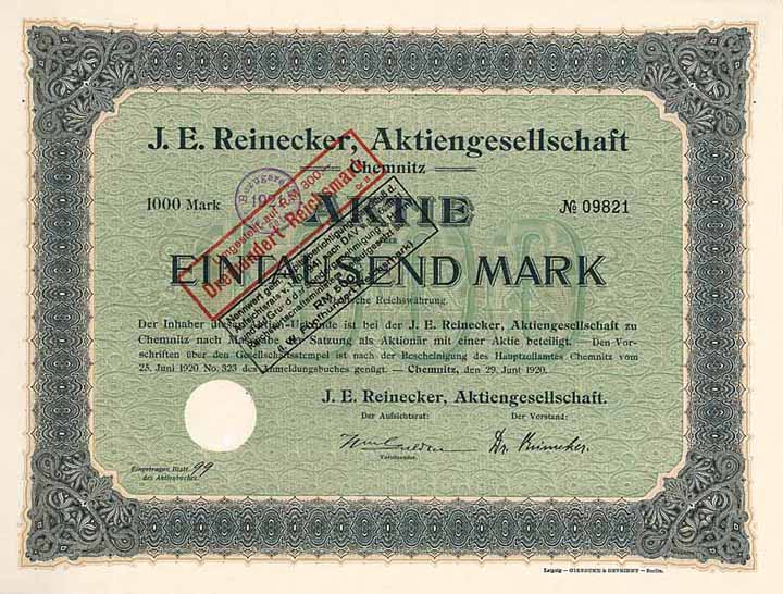 J. E. Reinecker AG