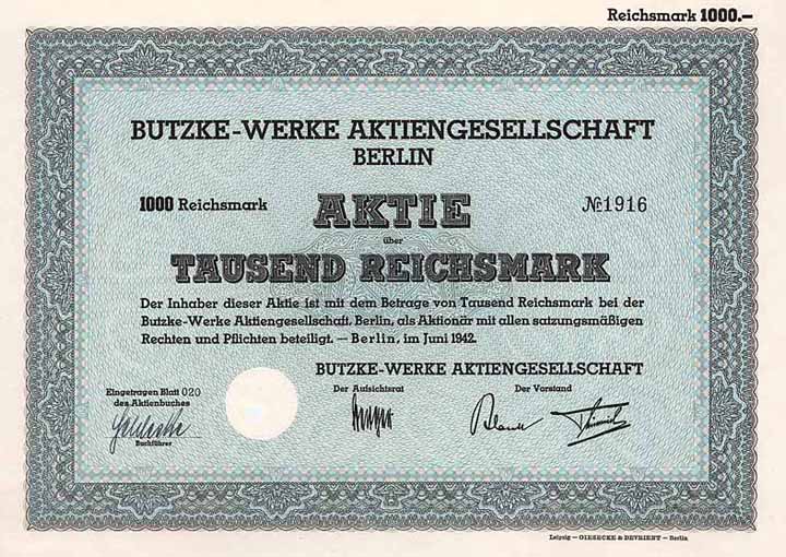 Butzke-Werke AG