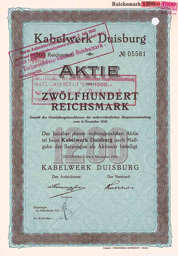 Kabelwerk Duisburg