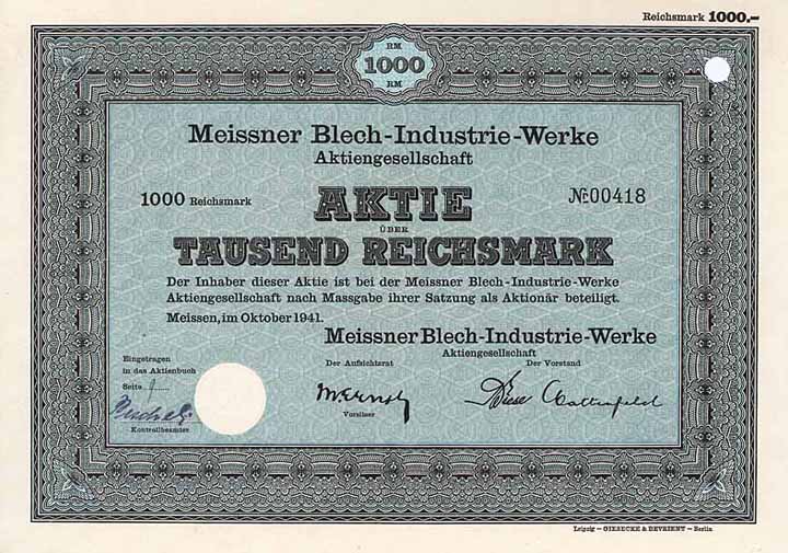 Meissner Blech-Industrie-Werke AG