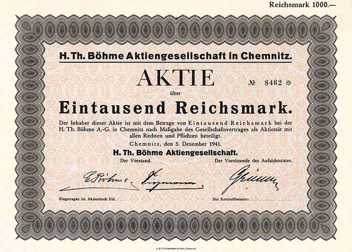 H. Th. Böhme AG