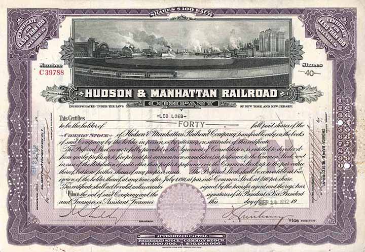 Hudson & Manhattan Railroad