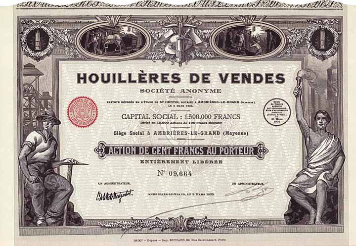 Houillères de Vendes S.A.