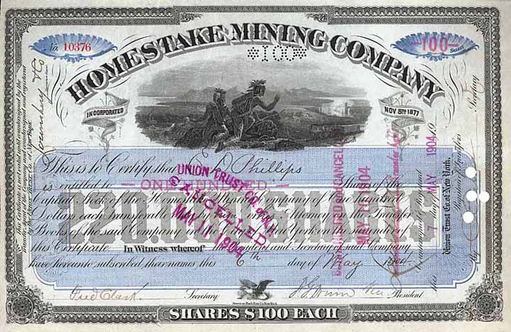 Homestake Mining Co.