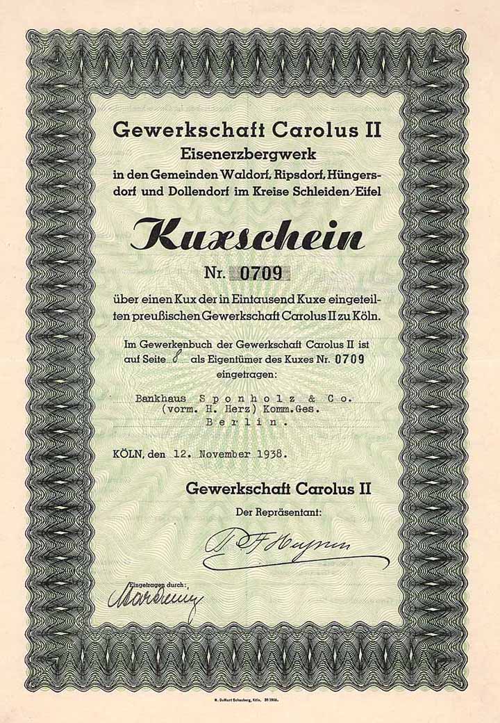 Gewerkschaft Carolus II