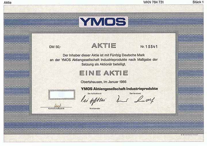 YMOS AG Industrieprodukte