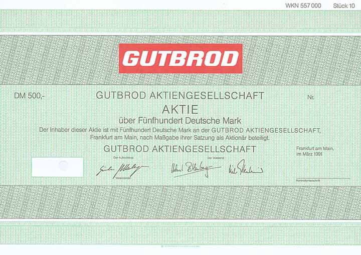 GUTBROD AG