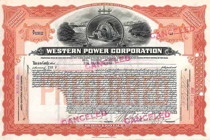 Western Power Co.