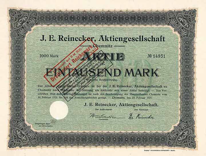 J. E. Reinecker AG