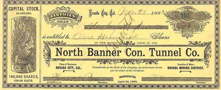 North Banner Con. Tunnel Co.