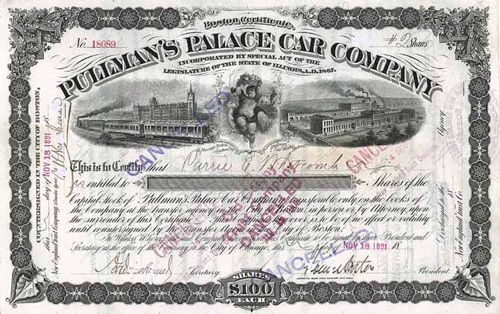 Pullman's Palace Car Co.