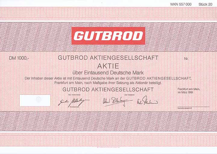 GUTBROD AG