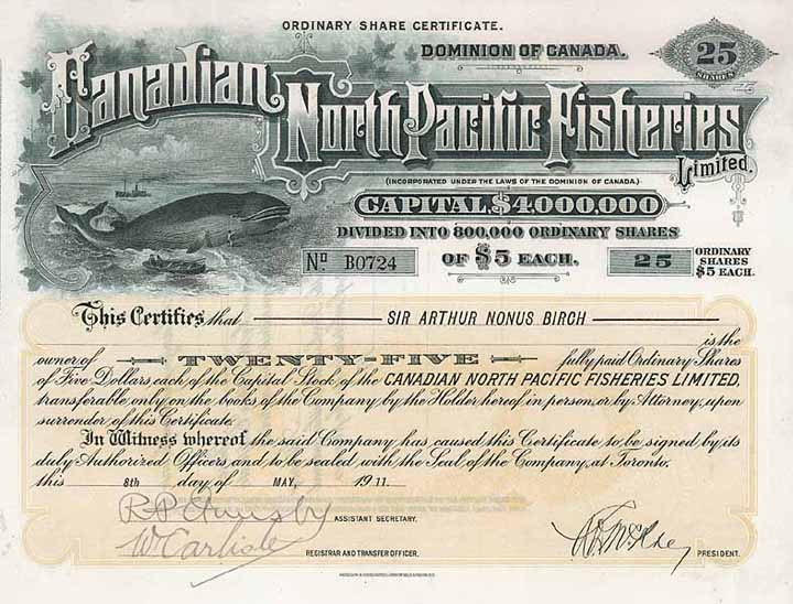 Canadian North Pacific Fisheries Ltd.