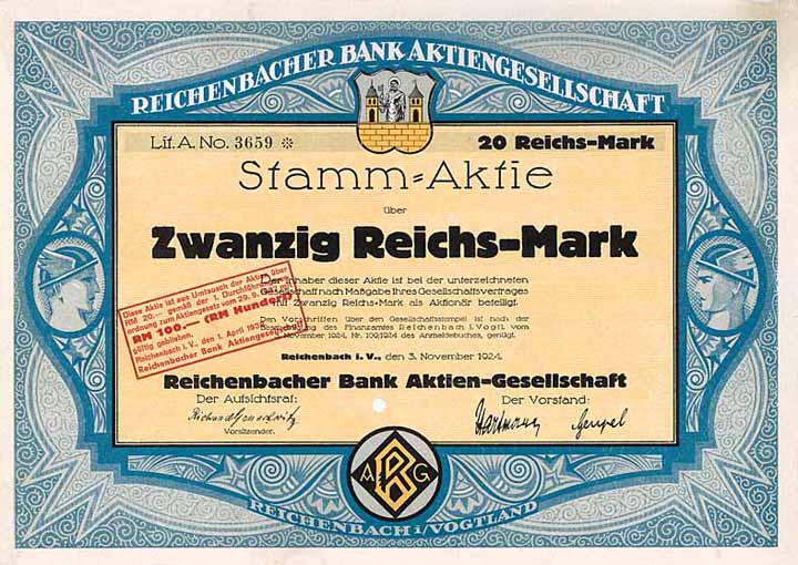 Reichenbacher Bank AG