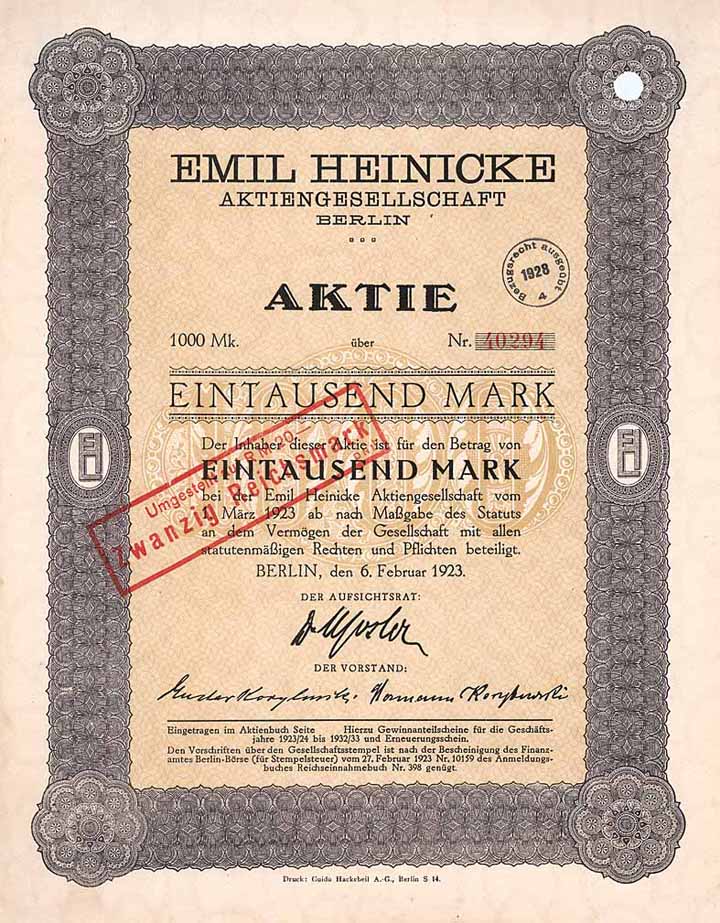 Emil Heinicke AG