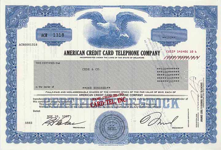 American Credit Card Telephone Co.