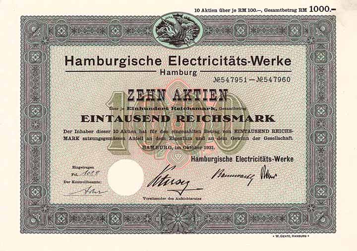 Hamburgische Electricitäts-Werke