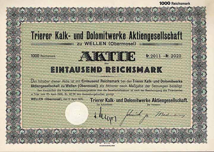 Trierer Kalk- und Dolomitwerke AG