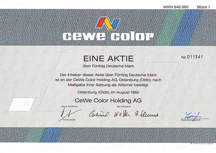 CeWe Color Holding AG