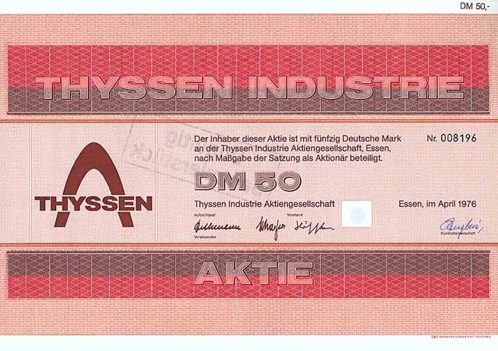 Thyssen Industrie AG