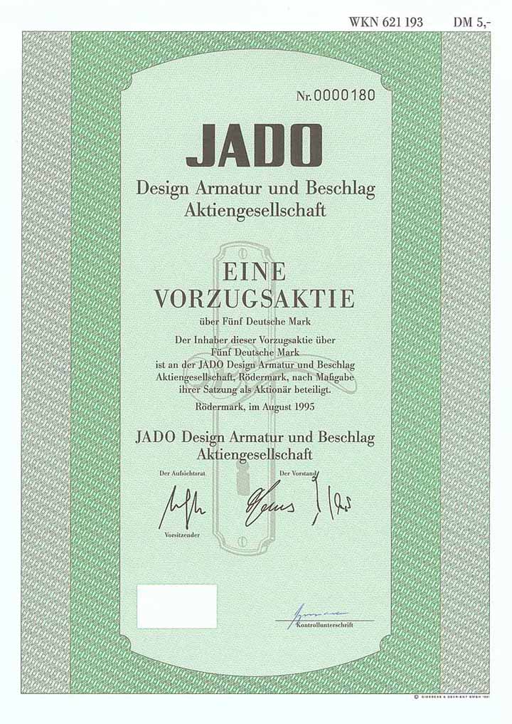 JADO Design Armatur und Beschlag AG