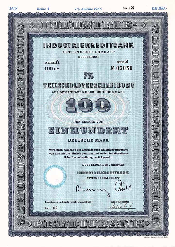 Industriekreditbank AG