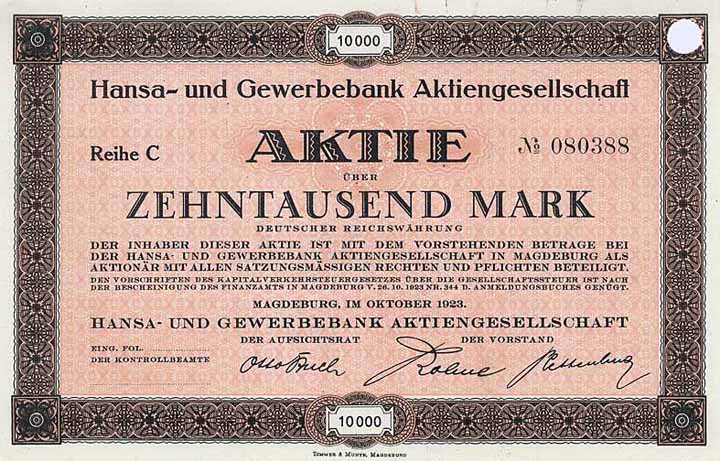 Hansa- und Gewerbebank AG