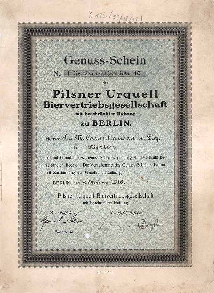 Pilsner Urquell Biervertriebsgesellschaft mbH