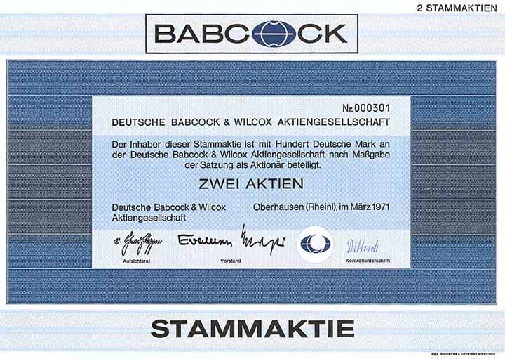 Deutsche Babcock & Wilcox AG