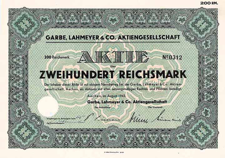 Garbe, Lahmeyer & Co. AG