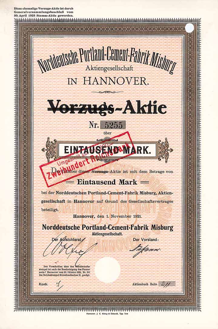 Norddeutsche Portland-Cement-Fabrik Misburg AG