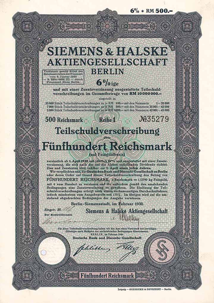 Siemens & Halske AG