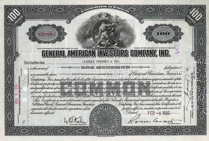 General American Investors Co.