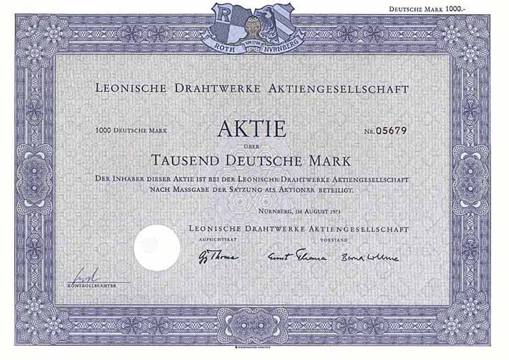 Leonische Drahtwerke AG