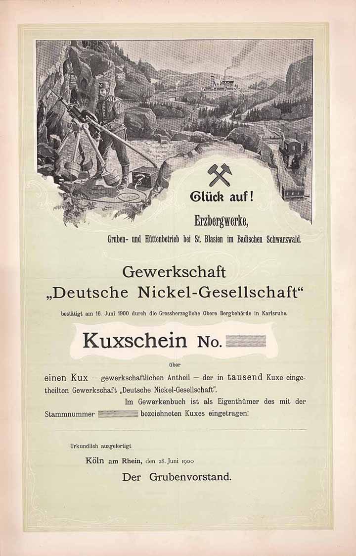 Gewerkschaft “Deutsche Nickel-Gesellschaft”