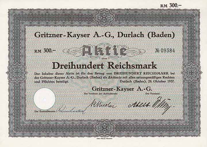 Gritzner-Kayser AG