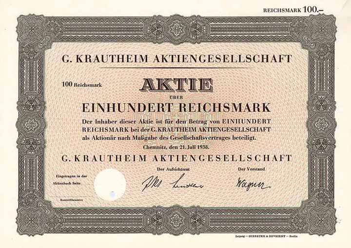 G. Krautheim AG