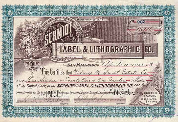 Schmidt Label & Lithographic Co.