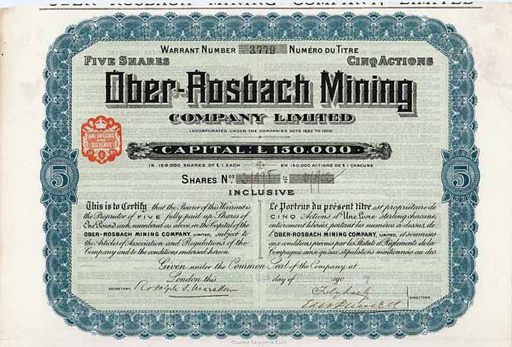 Ober-Rosbach Mining Co.