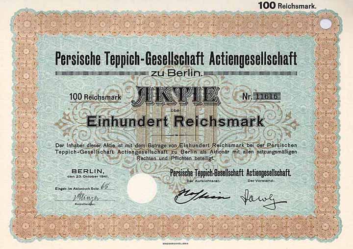 Persische Teppich-Gesellschaft AG